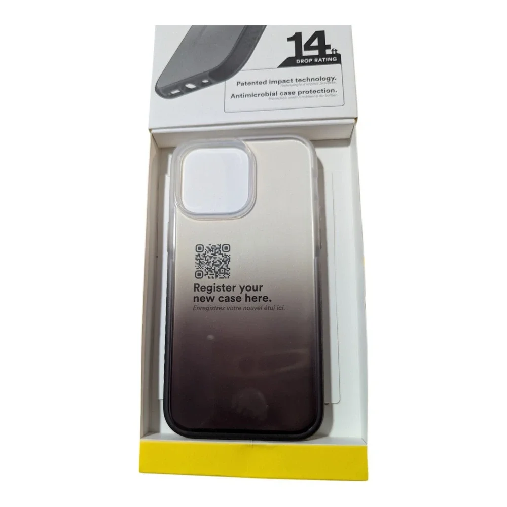 N1. BodyGuardz Ace Pro Case for Apple iPhone 14 Plus - Smokey Ombre‎ Clear
